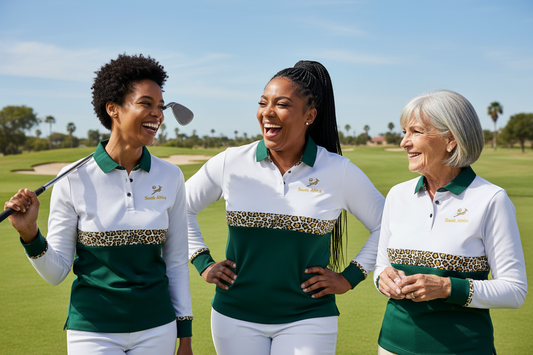 Springbok Ladies Golf Shirt - Group Lifestyle