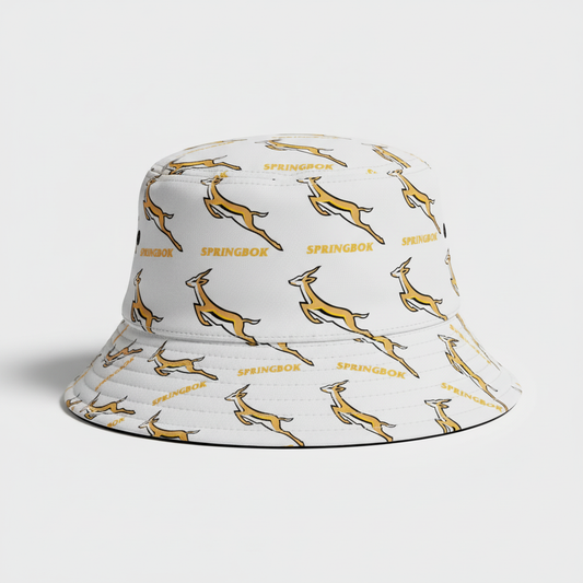 Springbok Bucket Hat - White